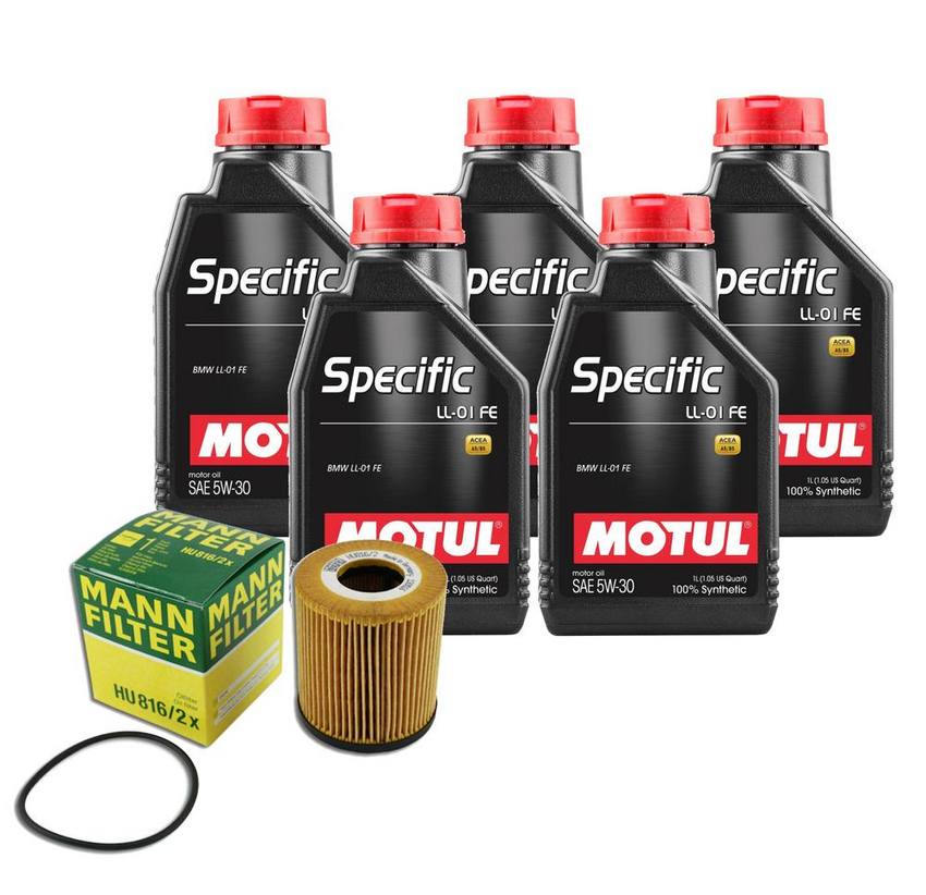 Mini Engine Oil Change Kit - 11427512446 (5W-30) (SPECIFIC LL-01 FE)